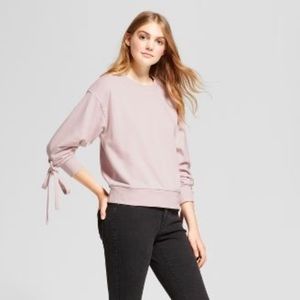 women rest tie pullover mossimo supply co